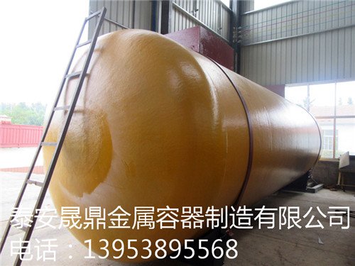 发往北京国华科技有限公司40立方柴油罐8台